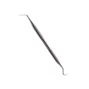 Sonde dentaire en acier inoxydable 6/23 à double extrémité, instrument de diagnostic réutilisable, outil de 5,1 pouces pour l'évaluation parodontale et l'examen buccal - Product Image 3