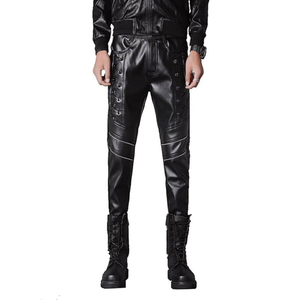 Pantalones de Cuero de Última Moda, Diseño Nuevo, Pantalones de Cuero para Hombre al Mejor Precio, Calidad al por Mayor, Estilo Motero, Ropa de Invierno - Product Image 1
