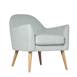 Hot sale single <b>sofa</b> made of good quality <b>material</b> with soft foam for sitting, modern design, gray color - Product Image 5
