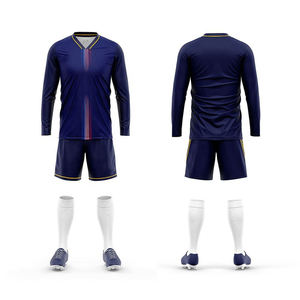Dernier style d'uniformes de football en gros, ensemble d'uniformes de football pour adultes, uniforme de football de haute qualité - Product Image 1