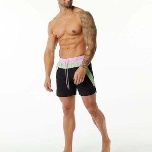 Pantalones Cortos Casuales de Forro Polar para Hombre, Color Negro, Cintura con Cordón Ajustable, Pantalones Cortos Deportivos para Entrenamiento, Pantalones Cortos para Descansar, Logotipo Personalizado OEM Disponible - Product Image 6