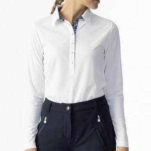 Camisas de Manga Larga para Mujer, Suaves al Tacto, de Alta Calidad, Estilo Informal, para el Trabajo, con Patrón Sólido, Cómodas para el Día a Día - Product Image 2