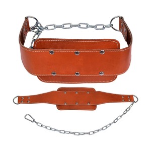 Leather Dip Belt with Steel <b>Chain</b> for Bodybuilding by Experienced Fitness Gear Suppliers and Makers in Pakistan Wholesale - Product Image 1