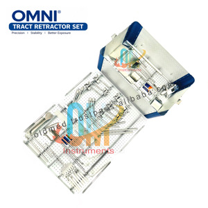 ชุดเครื่องมือผ่าตัดแบบ OMNI-Tract ระดับพรีเมียม – ระบบยึดติดอัตโนมัติสำหรับการผ่าตัดแบบเปิด |   OLDMED - Product Image 2