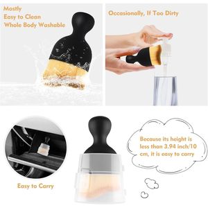 Set di Spazzole Ultra Morbide per Dettagli Interni Auto, Accessori per Pulizia Auto, Set di Pennelli con Setole Morbide per Pulizia Interni Auto - Product Image 4