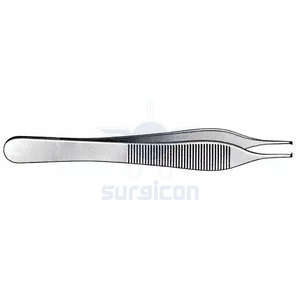 Micro-Adson Forceps <b>12</b> cm / 4-3/4 Inch With Platform Stainless Steel Microsurgical Forceps Medical Instrument for Precise Tissue - Product Image 4