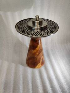 Brûleur d'encens en résine de style vintage en forme de cône, porte-bakhoor, accessoire décoratif pour parfumer les espaces intérieurs - Product Image 1
