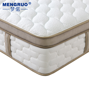 Oem/ODM Vua kích thước hiện đại Ergonomic khách sạn lai Nệm chỉnh hình sang trọng Túi mùa xuân trong hộp cho bệnh viện và trường học sử dụng - Product Image 1