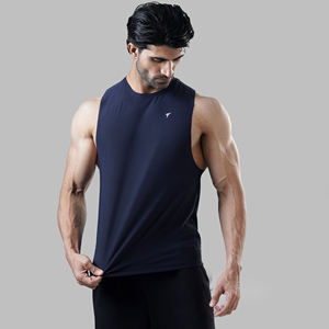 Custom Summer Tank <b>Top</b> Lightweight Sleeveless Cotton Vest OEM ODM Private Label Wholesale Supplier - Product Image 2