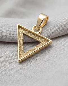 Pendentif triangulaire vierge en argent sterling 925 massif, avec sertissage pour cabochon de 6mm à 20mm, semi-monture pour la création de bijoux souvenirs DIY - Product Image 3