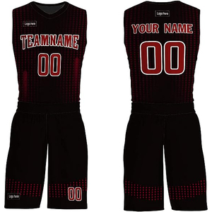 Ensemble de maillots de basket-ball personnalisés en gros, sublimation, maille respirante, nom et numéro personnalisés, OEM, faible MOQ, échantillon gratuit - Product Image 2