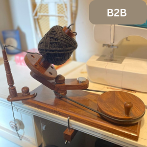 Bobinadora de hilo de palisandro grande DIY, bobinadora de bolas naturales de alta resistencia para tejer ganchillo, regalo de Navidad perfecto para mamá, costura - Product Image 2