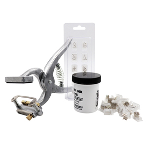 อุปกรณ์ฟาร์มสุกรปี 2026 เครื่องมือสัตวแพทย์ คีมสักหูสัตว์ คีมสักหูสุกร 6 หลัก คีมสักหูกระต่าย - Product Image 5