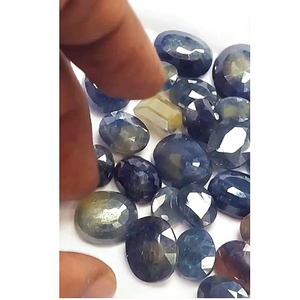 36 pièces de saphir bleu naturel, 11 mm, 20 mm, taille ovale octogonale, 348 carats, Iroc Sales, pierres précieuses en vrac de haute qualité, certifiées par un tiers - Product Image 1