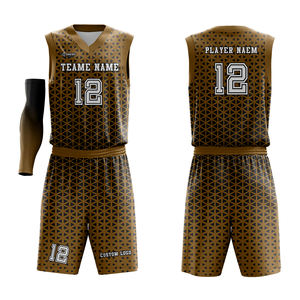 Ensemble de maillots et shorts de basket-ball personnalisés, uniformes en mesh pour jeunes et enfants, vêtements pour hommes, offres de lots - Product Image 2