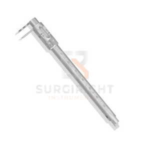 Calibrador de Implantes Deslizante de Acero Inoxidable, Instrumento de Medición para Implantes Dentales, Certificado CE Clase I, Modelo SI-OIS-0001 1 Quirúrgico - Product Image 3