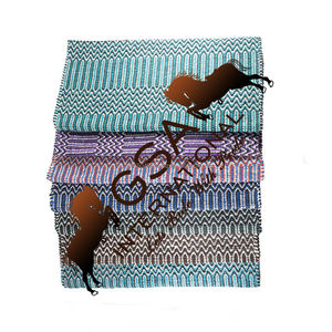 Manta de Silla de Montar Occidental de Algodón/Acrílico de Doble Tejido, 32x64, Diseño Tradicional Navajo, Precio de Fábrica - Product Image 4