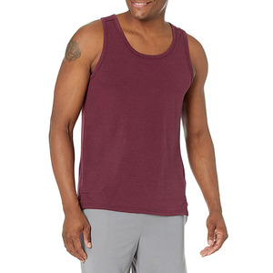 Débardeur de sport décontracté pour homme, col en V, tricoté, respirant, séchage rapide, écologique et de haute qualité, vente en gros - Product Image 3