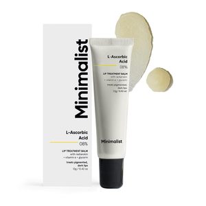 Bálsamo Labial Minimalista para Labios Pigmentados y Oscuros |   8% de ácido L-ascórbico con vitamina E, Radianskin y glicerina |   12g - Product Image 1