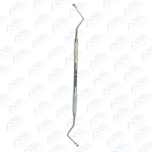 Curetas Ortopédicas de Acero Inoxidable para la Extracción Precisa de Tejido Óseo, Curetas Óseas de Doble Extremo, Afiladas, de Apto Enterprises - Product Image 2