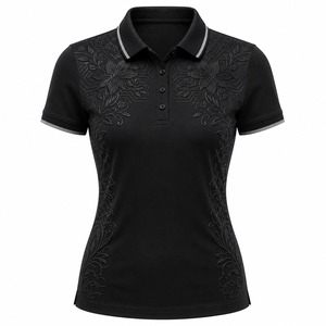 Nouveau modèle 2026 – Polo décontracté pour femme de haute qualité, personnalisé, à manches courtes, imprimé tendance avec logo - Product Image 4