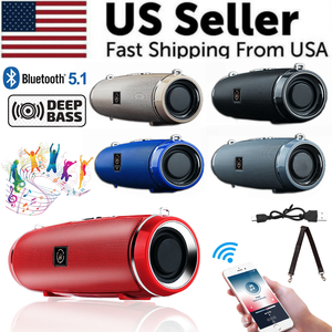 Waterproof Outdoor for Bluetooth 5.1 Wireless <b>Speaker</b> with Loud Bass <b>USB</b>/TF Strap Portable Stereo Sound - Product Image 3