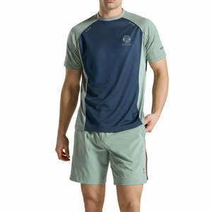 Ensemble t-shirt et short de sport premium pour homme, tissu respirant, coupe confortable, vêtements de sport pour entraînement et activités sportives - Product Image 1