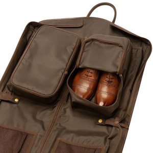 Bolsa de Viaje para Trajes de Cuero Genuino de Alta Resistencia, Hecha a Mano, Ligera, con Cierre, Resistente al Agua, Estilo Casual y Simple - Product Image 5