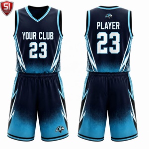 Uniforme de Baloncesto Personalizado con Impresión por Transferencia de Calor, Conjunto de Camiseta sin Mangas con Tirantes Ajustables y Pantalones Cortos, Ligero, para Deportes - Product Image 1