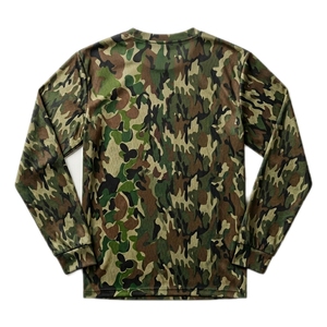 HYPEN SPORTS High Quality Winter Soft Shell Waterproof Breathable Windproof Cotton Hunting Long Sleeve Shirt Front Logo <b>Camo</b> - Product Image 2