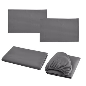 Juego de sábanas planas con diseño elegante, tacto suave, calidad profesional. - Product Image 3