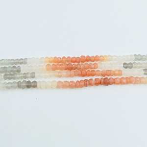 Cuentas facetadas de piedra lunar multicolor, piedras preciosas naturales, certificadas por IGI, calidad premium, sueltas, para la fabricación de joyas, pulseras DIY - Product Image 5