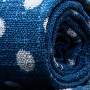 Jeté de canapé imprimé à pois en coton fait à la main Offre Spéciale avec motif de caractère festif pour canapé - Product Image 2