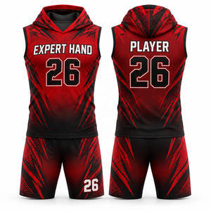 Ensemble Maillot à Capuche et Short de Football Américain 7V7 Personnalisé pour Équipes Jeunes et Adultes – Logo Personnalisé, Faible MOQ, Vente en Gros - Product Image 1