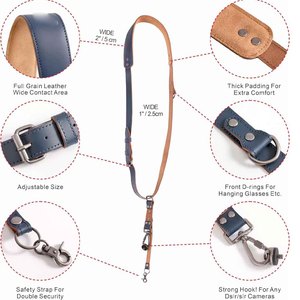 Universal <b>Camera</b> Harness Strap Adjustable Dual Shoulder Chest Rig for DSLR Mirrorless Cameras Outdoor Photography - Product Image 3