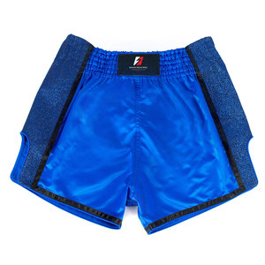 Premium Sporty Muay Thai Shorts <b>Mid</b> Solid MMA Boxing Kickboxing Training Gear Lightweight Quick Dry Breathable Elastic Waist - Product Image 1