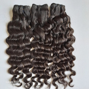 Virginhair Wholesale Deep Curly Natural Black Brazilian <b>Tape</b> Hair Extensions Vendors Virgin Remy <b>Tape</b> Ins Hair Extensions - Product Image 1