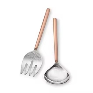 ที่ตักสลัดโลหะสแตนเลสสุดหรูพร้อมดีไซน์สวยงามสำหรับตกแต่งโต๊ะอาหาร - Product Image 3