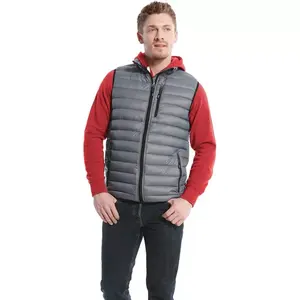 Chaleco Acolchado Sin Mangas para Hombre, de Invierno, Directo de Fábrica, Cómodo, Transpirable, con Logotipo Personalizado, Alta Calidad - Product Image 4