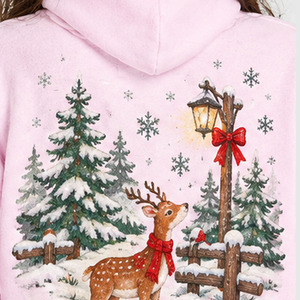 Custom Christmas Hoodie Unisex Christmas Sweatshirt Pullover Holiday Hoodie Winter Xmas Hoodie Wholesale Clothing Manufacture - Product Image 6