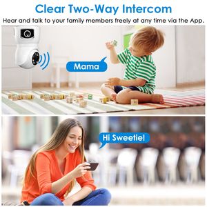 WiFi Security <b>Camera</b> Bulb Two-Way Audio with AI Motion Detection 360 PTZ Wireless Home Surveillance & <b>IP</b> <b>Camera</b> with APP Alert - Product Image 6