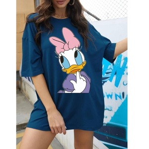 T-shirt d'été personnalisé de haute qualité pour femmes, impression et broderie de logo, 180 GSM, 100% coton, t-shirts pour femmes, provenant du Bangladesh - Product Image 4