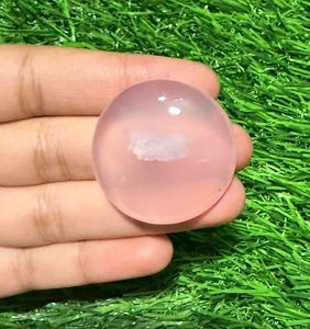 Prix de gros – Pierres précieuses naturelles en quartz rose, lisses, formes mélangées, cabochons pour la fabrication de bijoux, bonne qualité - Product Image 4
