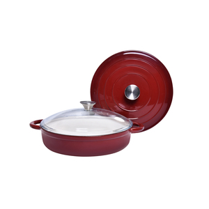 Elegant Non Stick Casserole <b>Pot</b> Designed With Titanium Reinforced Marble Coating Durable Forged Aluminum Construction - Product Image 6