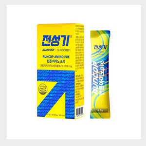 Suplemento dietético en polvo DR ROOTEM Korean RUNCOP Amino PRE, hecho en Corea, 45 g, 24 meses de duración, porción para gimnasio - Product Image 5