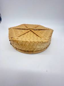 Panier en bambou OTOP, panier de rangement tissé à la main, naturel, rustique, boîte d'organisation pour la maison, la cuisine, la décoration de la ferme, vente en gros - Product Image 5
