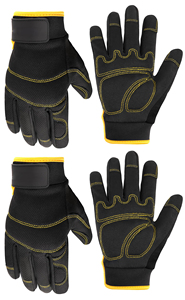 Reasonable Price Safety <b>Gloves</b> Custom Cotton Material Made TPR Impact Anti-slip Mechanic <b>Gloves</b> - Product Image 5