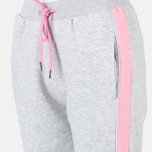 Women Color Blocking <b>Tracksuit</b> Hooded Full Sleeve Zipper Sweatshirt Pants Set Breathable Casual Autumn Gray <b>Pink</b> - Product Image 4