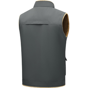 Gilets matelassés personnalisés OEM, vestes d'équitation chaudes et rembourrées, vêtements d'hiver décontractés, gilets rembourrés pour hommes. - Product Image 3