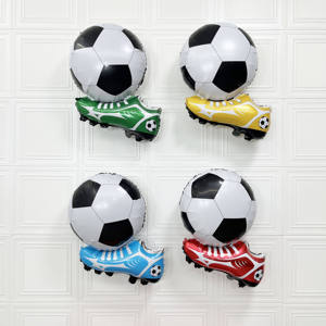Botas de Fútbol Decorativas Inflables con Lámina Metálica para Fiestas Temáticas de Graduación, Deportes en Interiores y Exteriores - Product Image 6